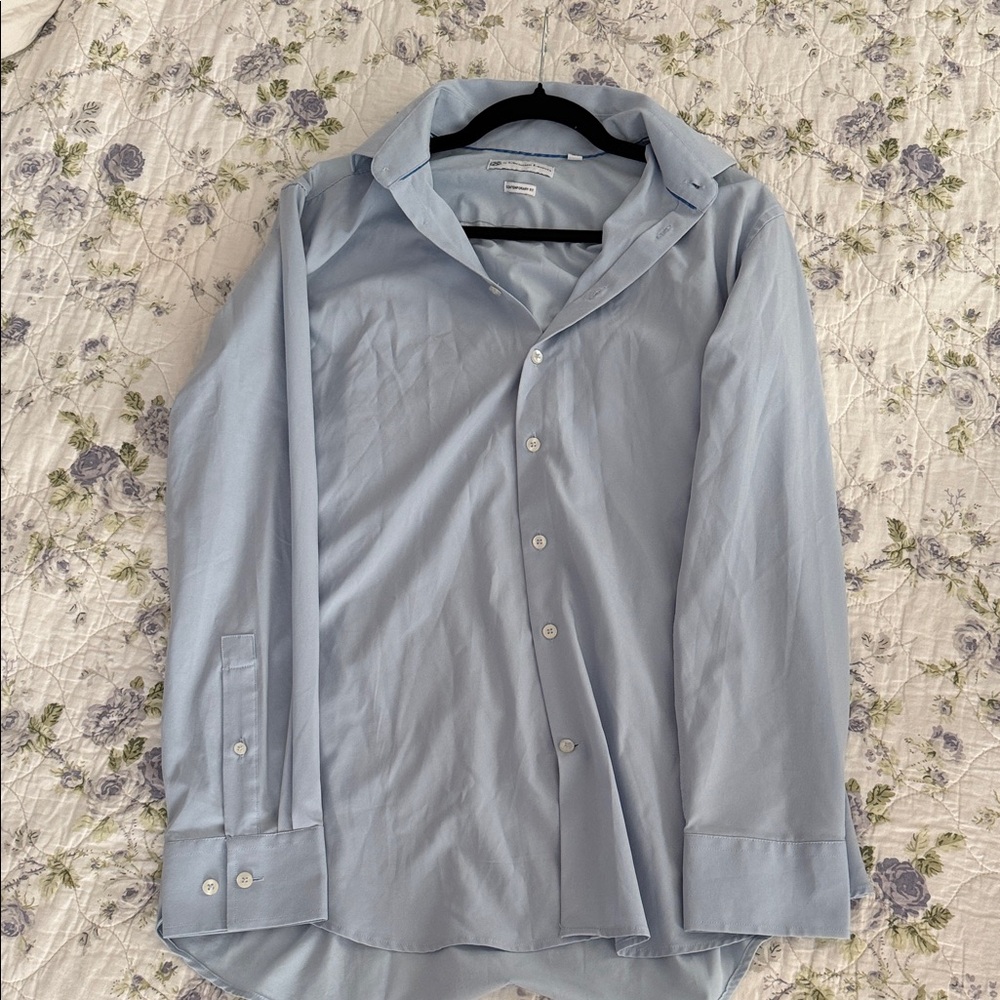 Christian Lacroix Sky Blue Men's Dress Shirt
